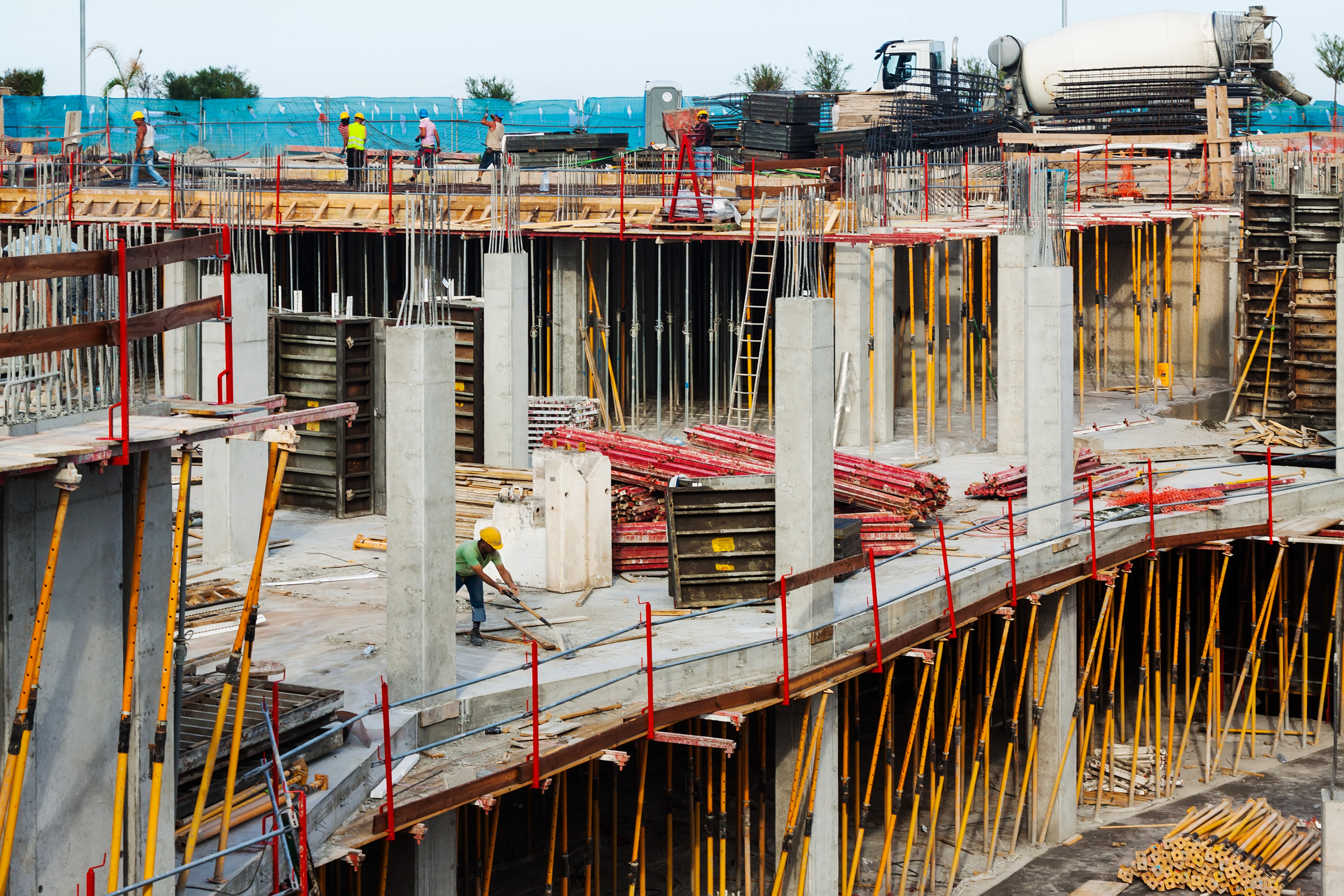 Chantier de construction Cissé
